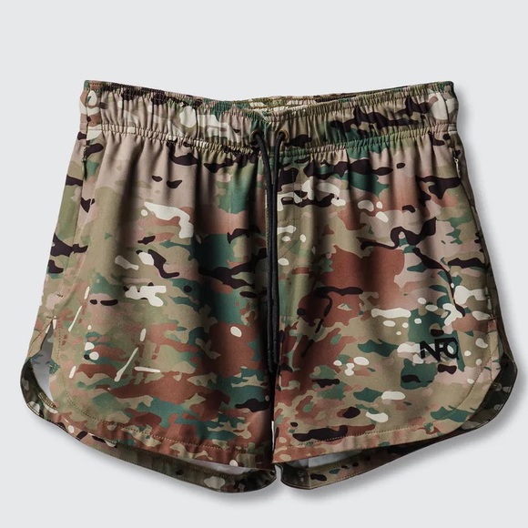 Women's Multicam Training Shorts 3" + Standard Liner - Picture 2 of 5